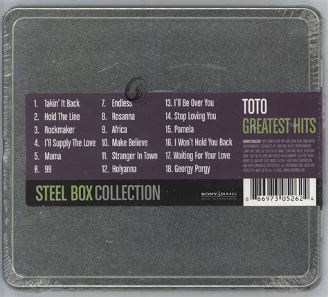 steel box collection|Toto .